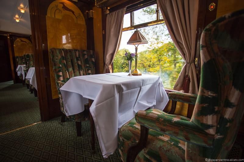 British Pullman train Vera carriage car