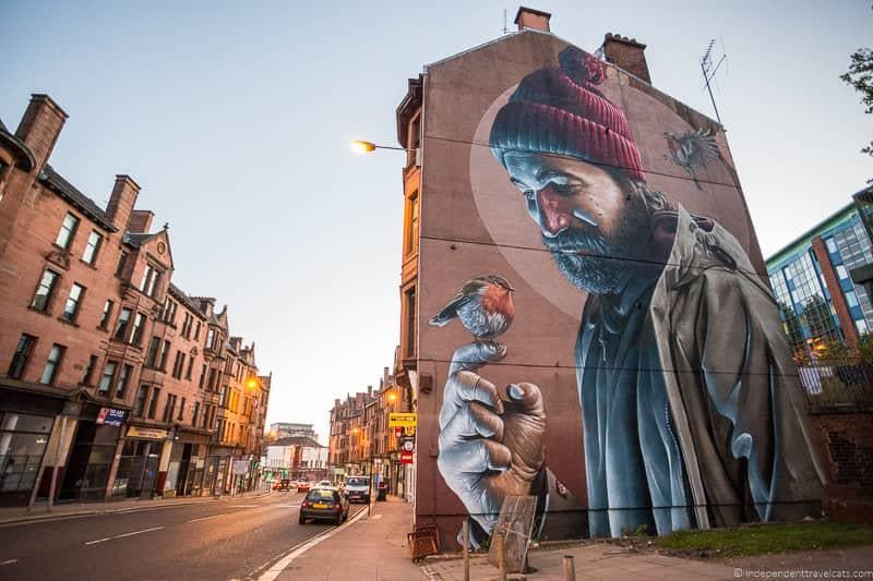 street art murals top things to do in Glasgow Scotland attractions