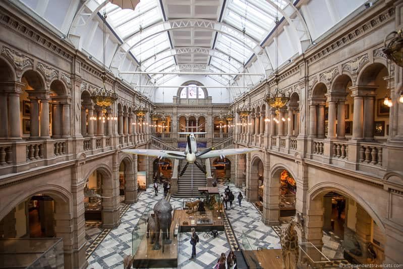 Kelvingrove Art Gallery Museum free museums museum visitor donations