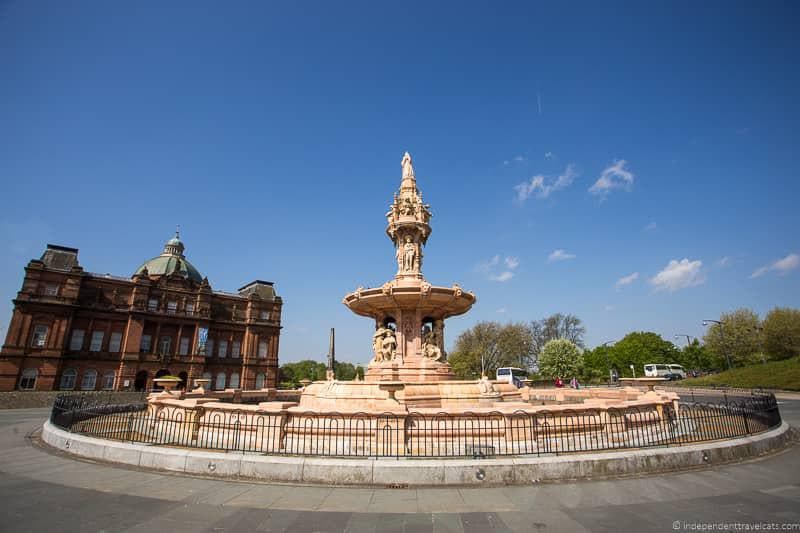 Doulton Fountain top things to do in Glasgow Scotland attractions