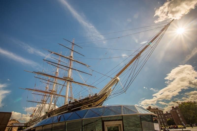 Cutty Sark 6 days in London itinerary