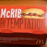 McRib in Germany
