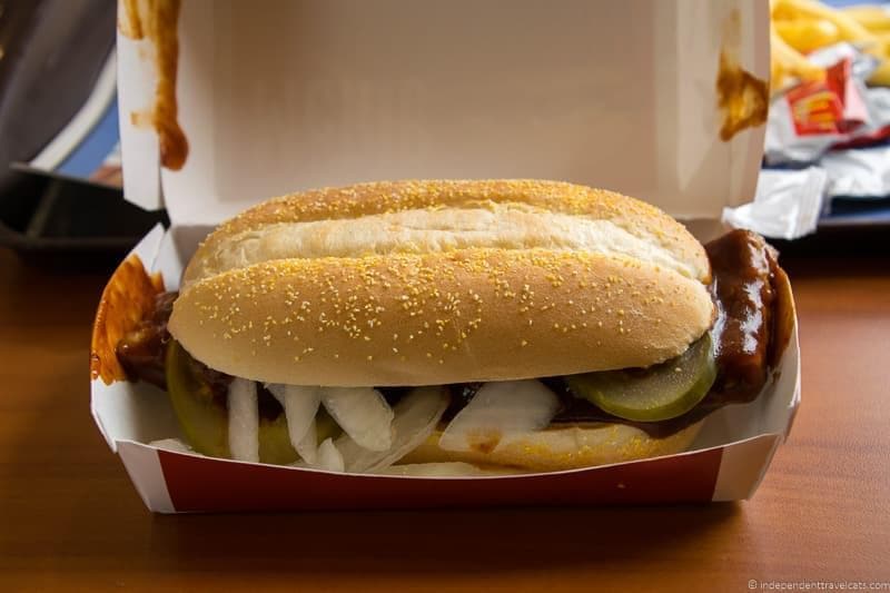 McRib in Germany McDonald's 