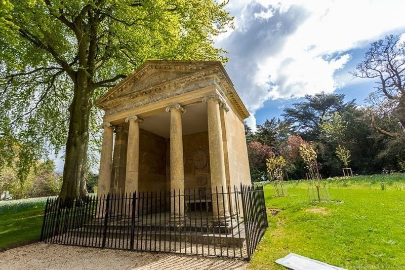 Temple of Diana where Churchill proposed to Clementine - top Winston Churchill sites in England