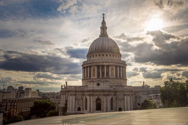 St. Paul's Cathedral - top Winston Churchill sites in England