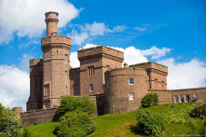 Inverness Castle North Coast 500 road trip guide