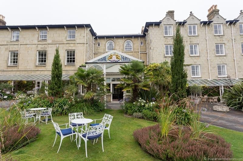 The Royal Hotel visiting Isle of Wight Queen Victoria Trail sites