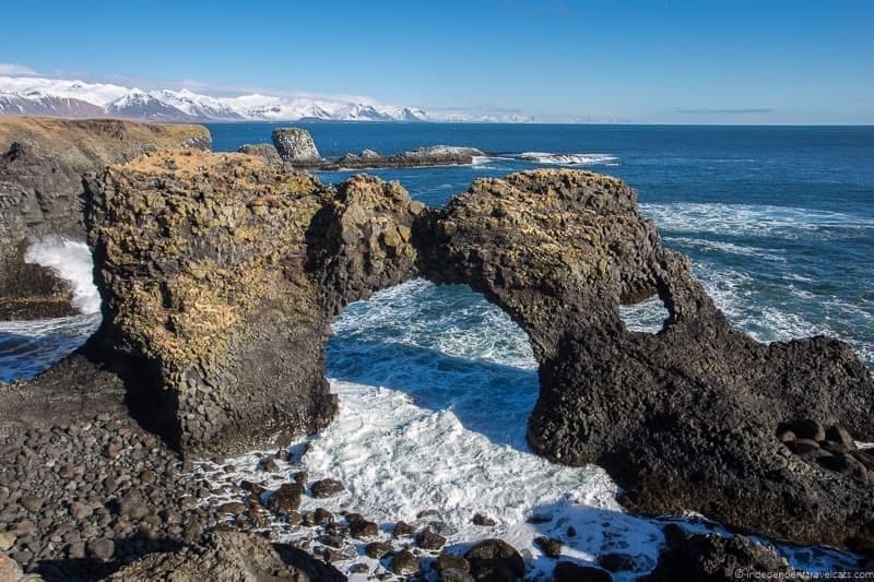 sea arch Iceland in winter activities day trips tours