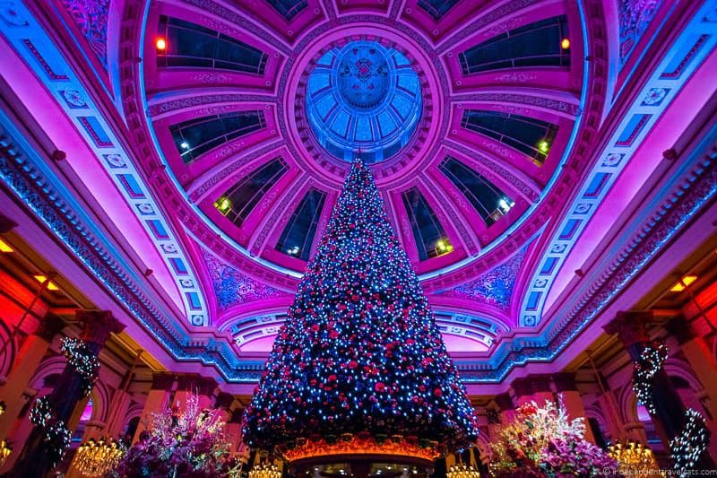 The Dome Christmas in Edinburgh Scotland December