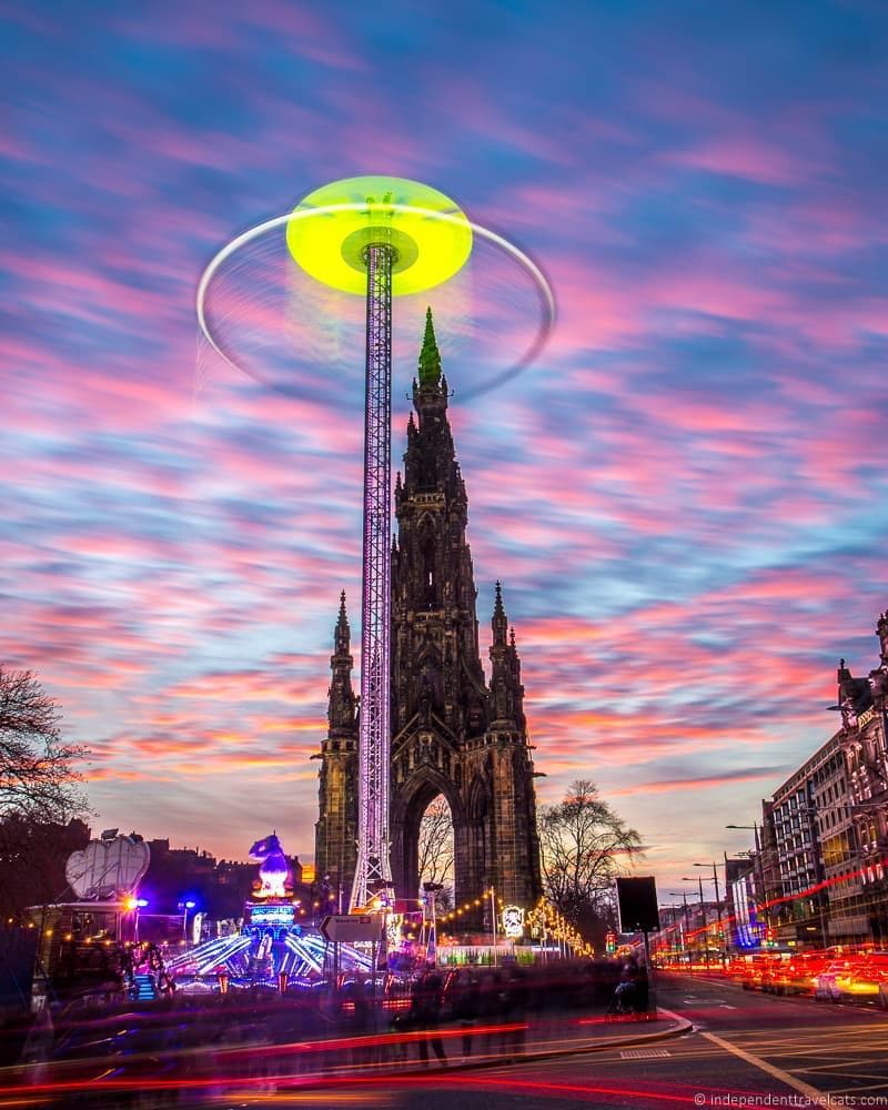 Starflyer Christmas in Edinburgh Scotland December