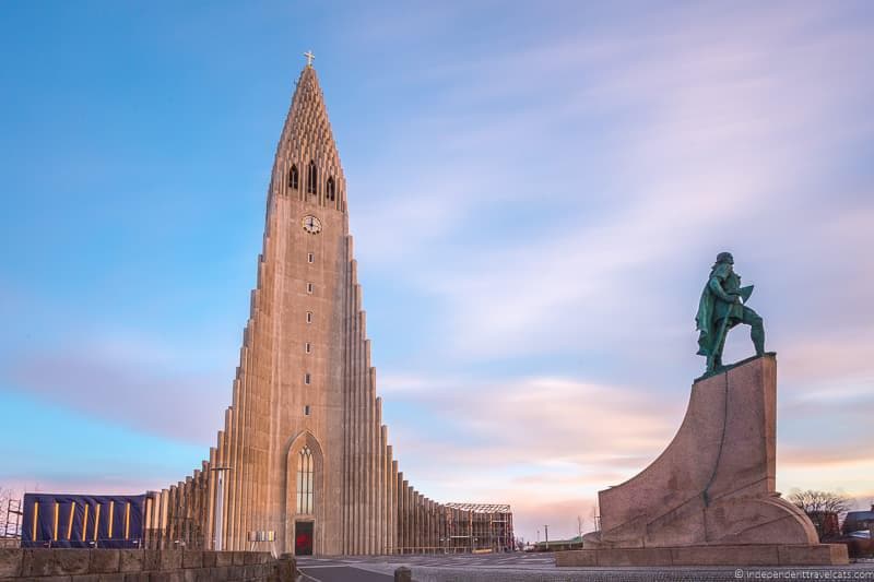 Hallgrimskirkja Iceland in winter activities day trips tours