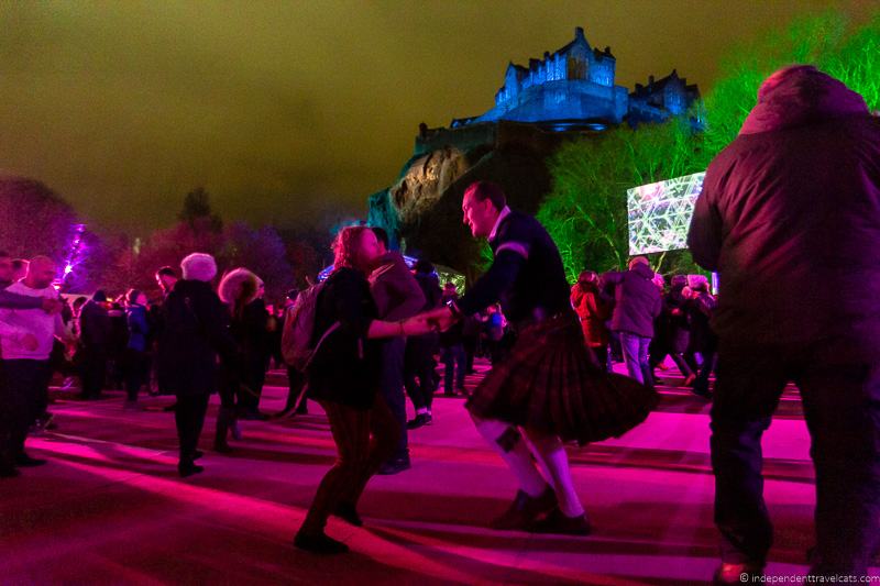 Ceilidh Edinburgh Castle Edinburgh's Hogmanay Hogmanay in Edinburgh New Year's Eve