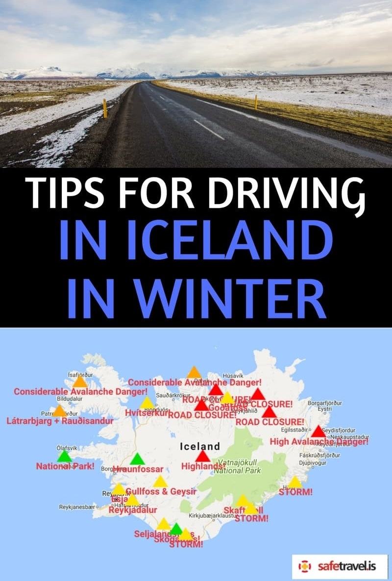 A practical & helpful guide to driving in Iceland in winter. We cover everything you need to know to be prepared for driving in Iceland during the winter. We'll tell you what road conditions are like in Iceland in winter, what kind of car to rent, the best areas of Iceland to visit (and avoid) in the winter, how to prepare for a winter Iceland road trip, and how to stay safe. #Icelandtravel #wintertravel #Icelandroadtrip #driving #Icelandinwinter #drivinginwinter