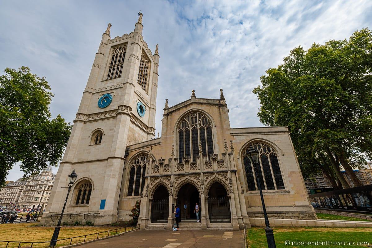 St Margaret's Church Westminster Winston Churchill London