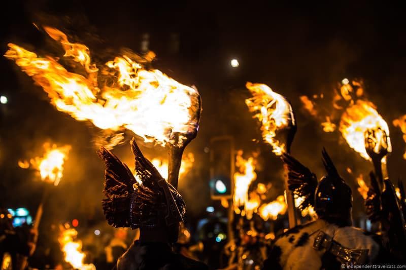 torchlight procession Edinburgh Hogmanay in Edinburgh Scotland New Year's Eve festival