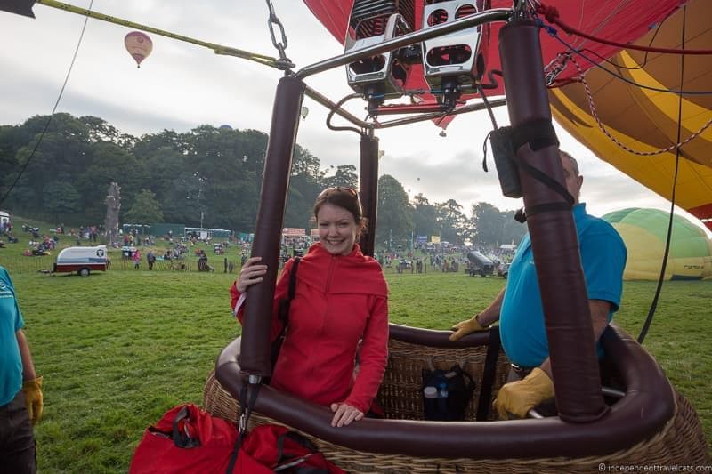 balloon rides Bristol Balloon Fiesta England UK