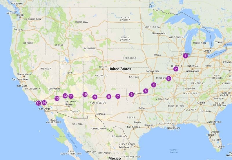 Detailed 2 Week Route 66 Itinerary - Plan the Ultimate Route 66 Road Trip