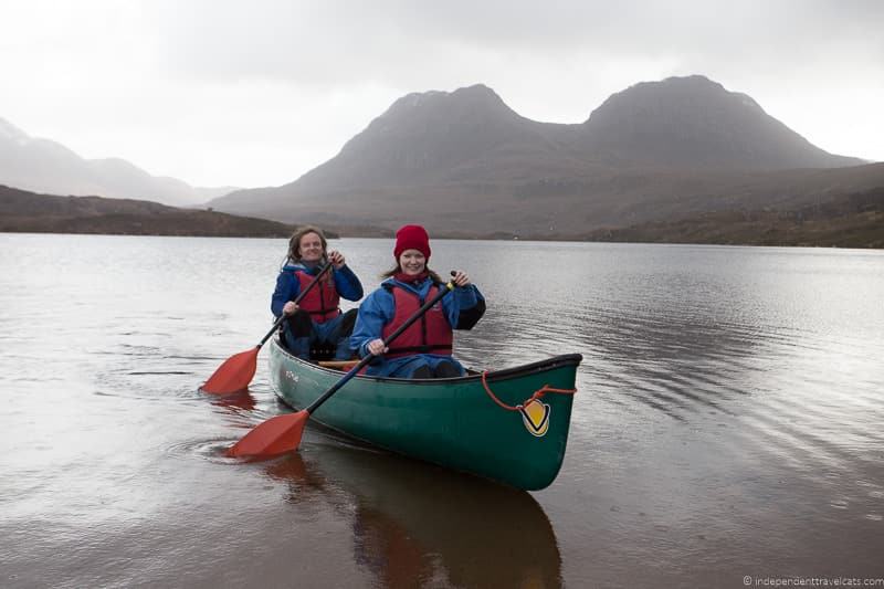 canoeing reasons to drive North Coast 500 NC500