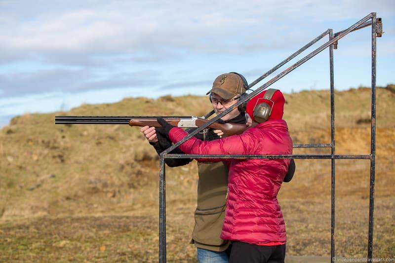 clay pigeon shooting reasons to drive North Coast 500 NC500