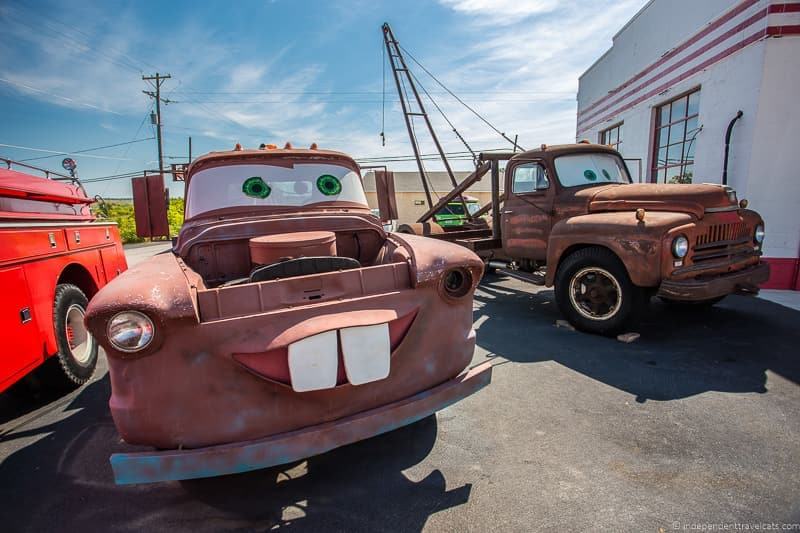Tow Mater truck Kansas 2 week Route 66 itinerary detailed guide