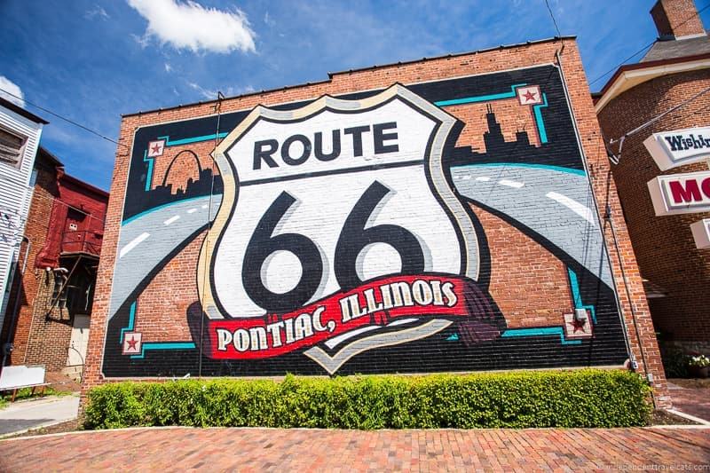 Pontiac IL 2 week Route 66 itinerary detailed guide