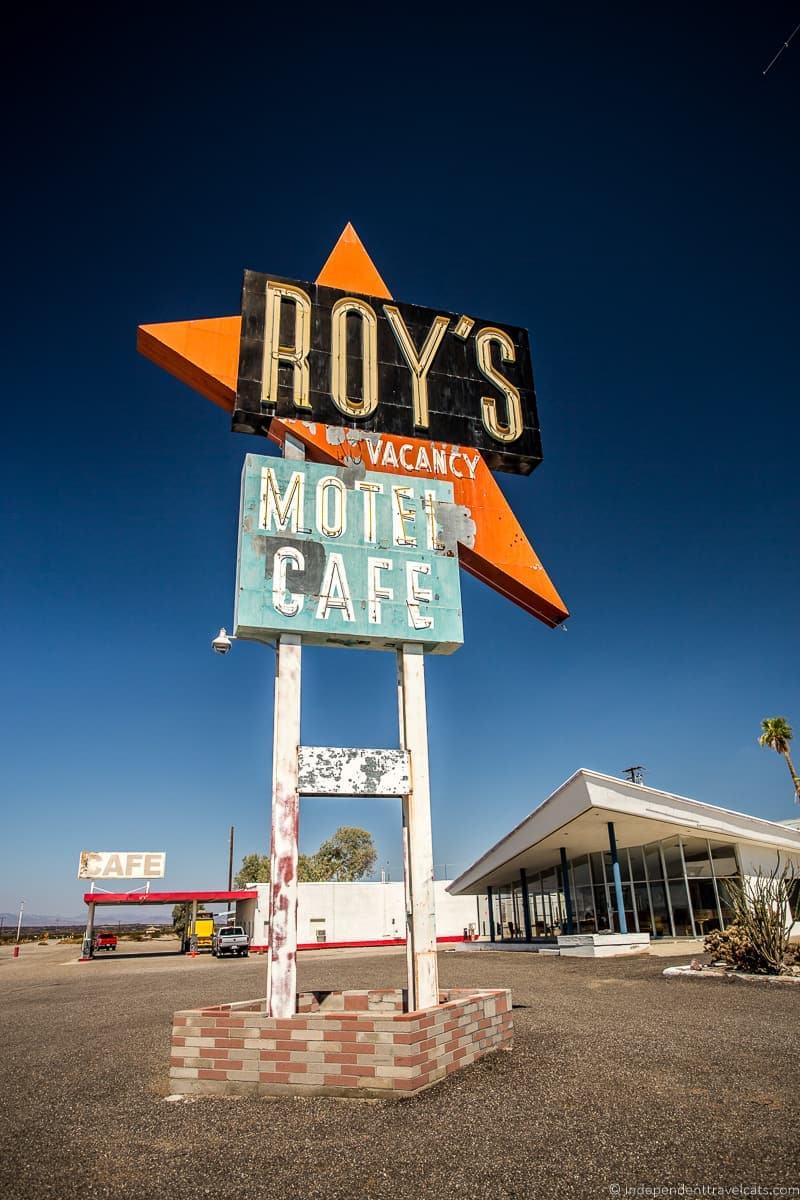 Roy's Cafe Amboy CA 2 week Route 66 itinerary detailed guide