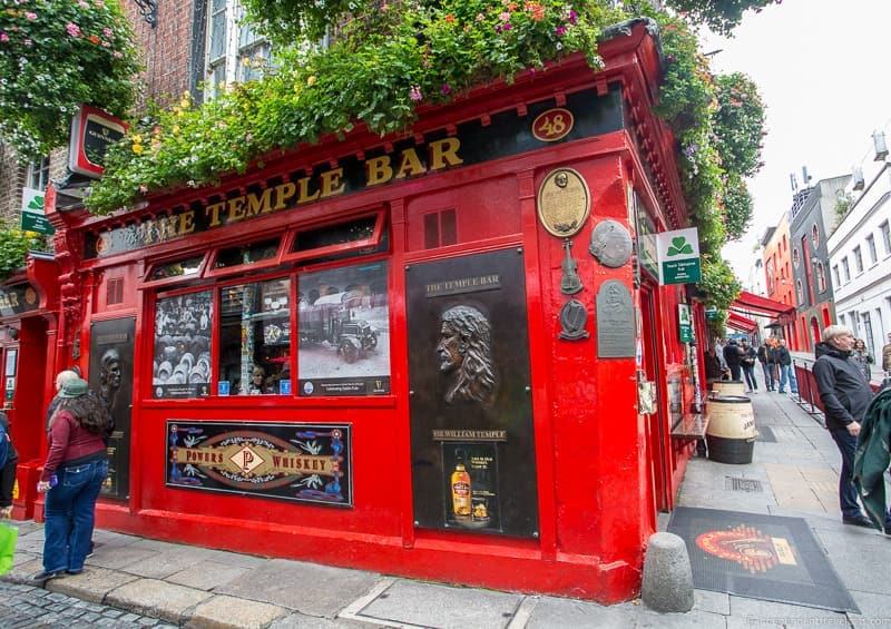 Temple bar 3 days in Dublin itinerary Ireland