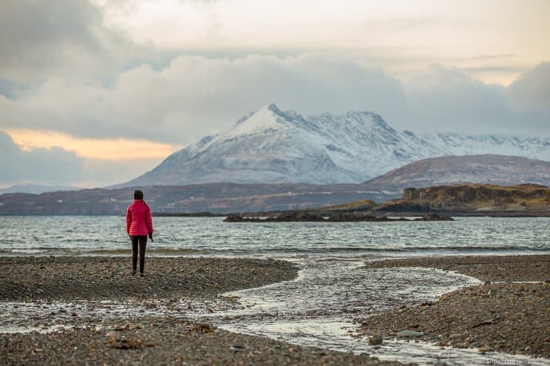 beach on Sleat Peninsula how to avoid the crowds on the Isle of Skye