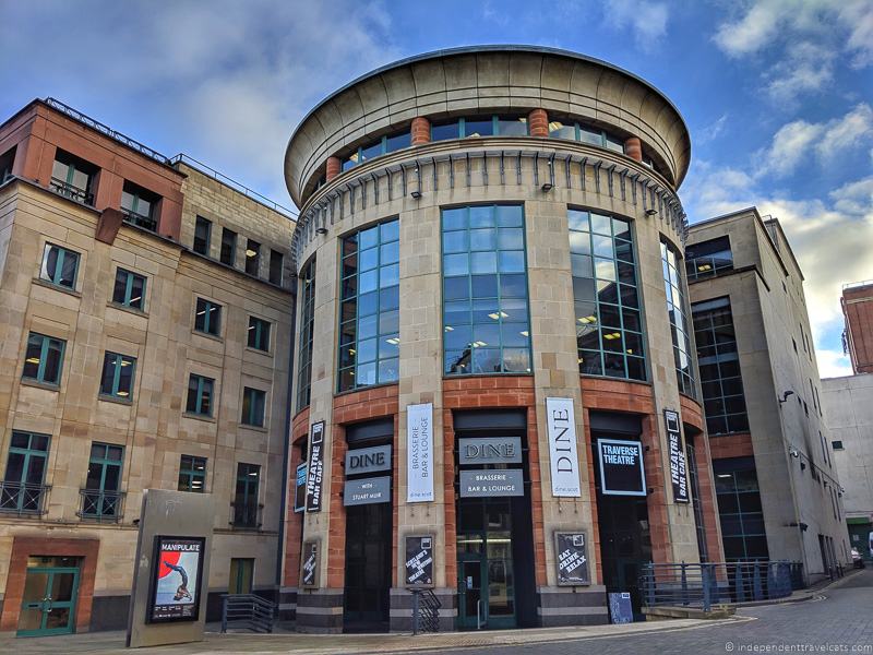 Traverse Theatre Cafes where JK Rowling wrote Harry Potter in Edinburgh Scotland