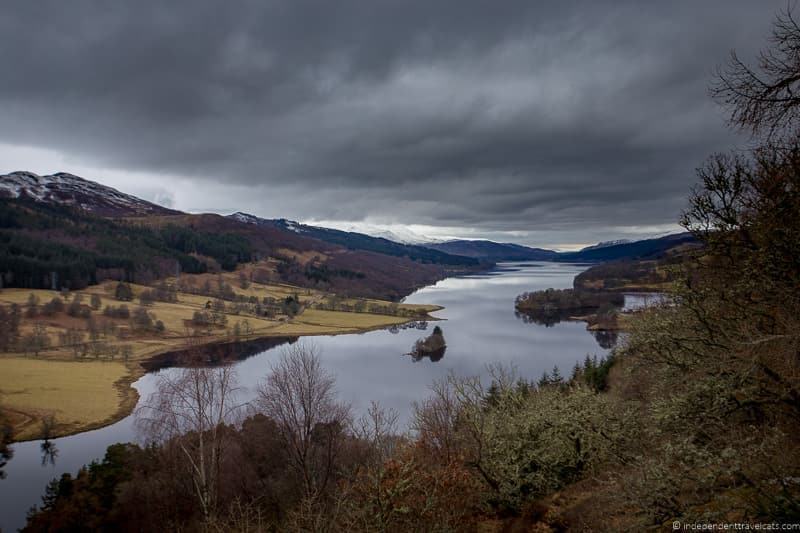 Queens View things to do in the Cairngorms National Park in winter