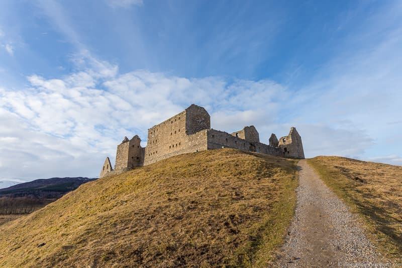 Ruthven Barracks things to do in the Cairngorms National Park in winter