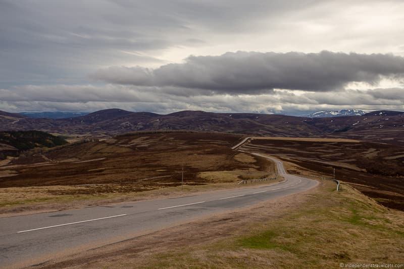 Snow Roads things to do in the Cairngorms National Park in winter