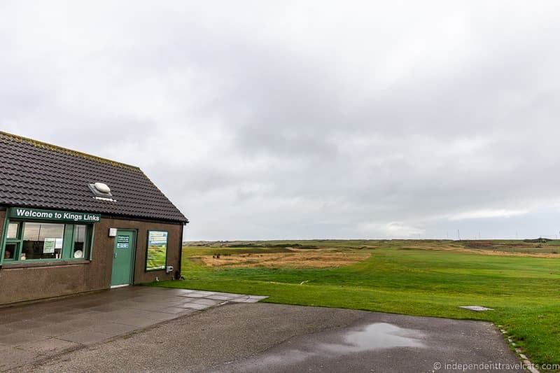 Kings Link golf course Aberdeen Scotland