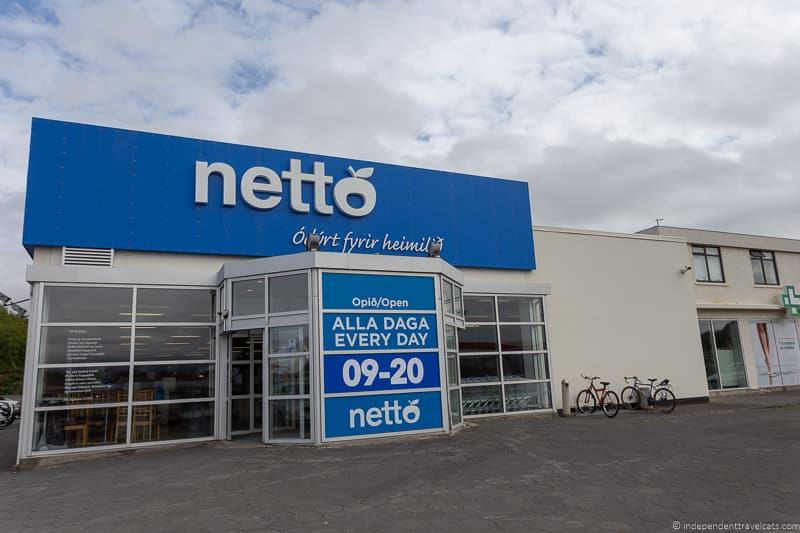 Netto Iceland on a Budget Iceland budget tips how to save money