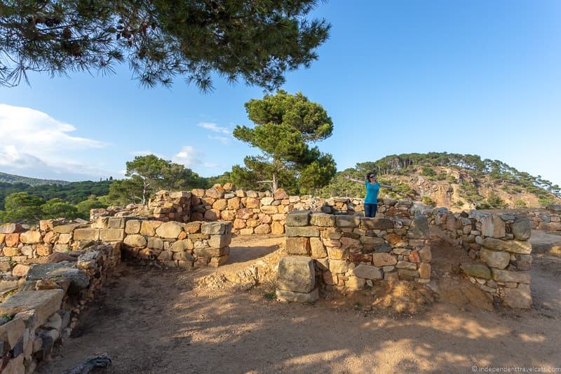 Castell Iberian settlement things to do in Palamós Spain Catalonia Costa Brava 
