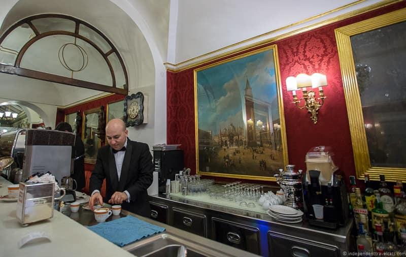 Antico Caffè Greco best coffee in Rome cafés Italy Italian coffee