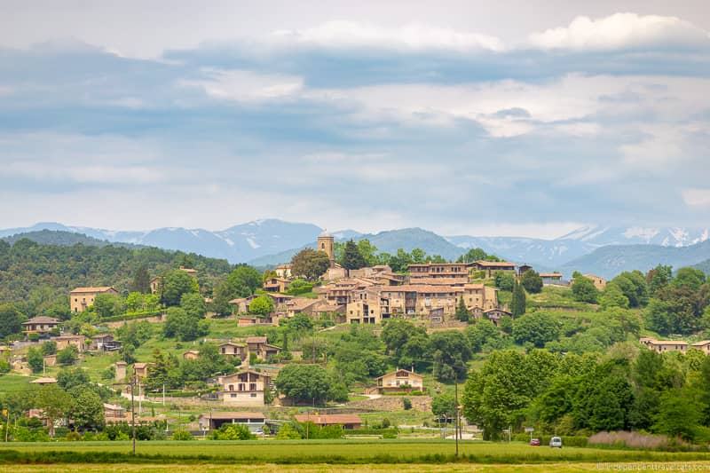 El Mallol La Garrotxa Pyrenees Catalonia Spain