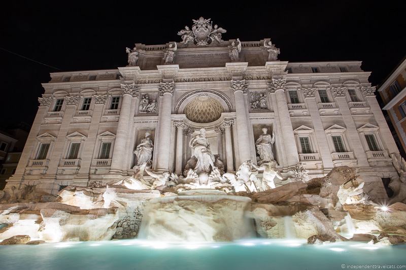 Trevi Fountain Rome best coffee in Rome