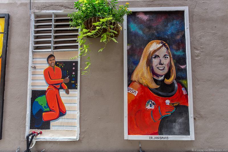 astronaut street art top things to do in Huntsville Alabama