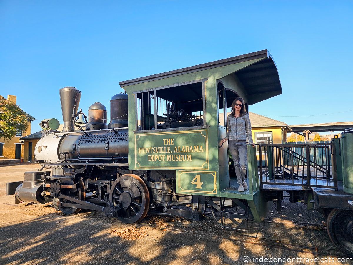 Huntsville Rail Depot and Museum railroad museum things to do in Huntsville Alabama
