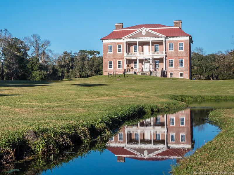 Drayton Hall main house Charleston plantations guide South Carolina plantation tours