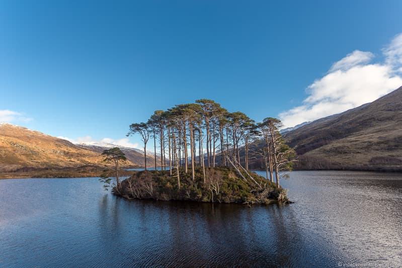 Eilean na Moine Loch Eilt Dumbledore grave Harry Potter filming locations in Scotland UK 