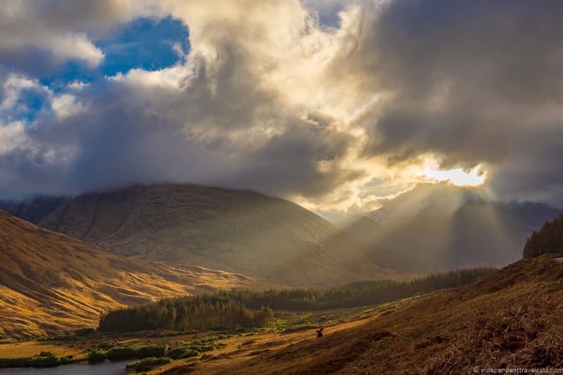 Glen Etive Glencoe Harry Potter filming locations in Scotland UK