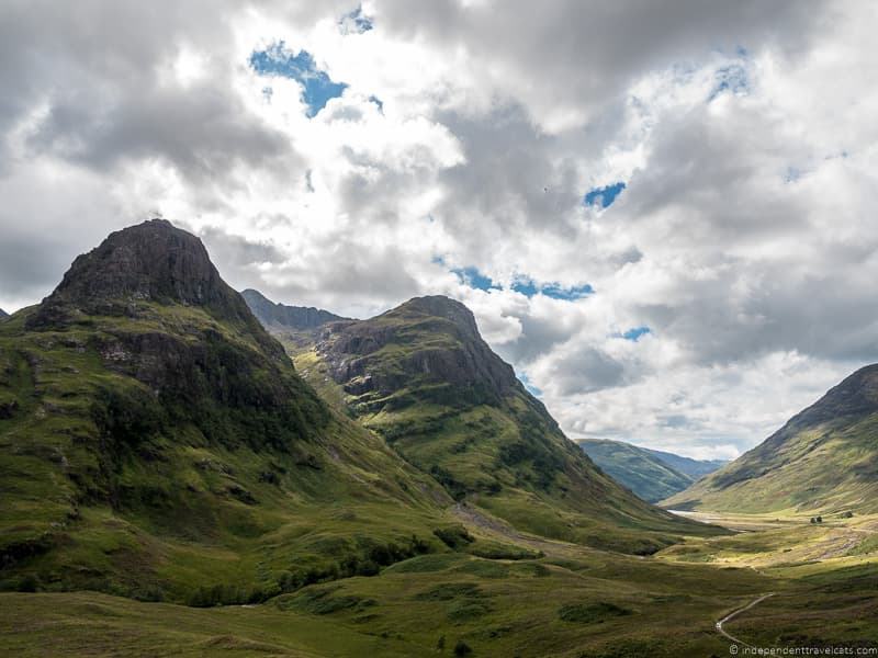 Glen Coe Glencoe Harry Potter filming locations in Scotland UK