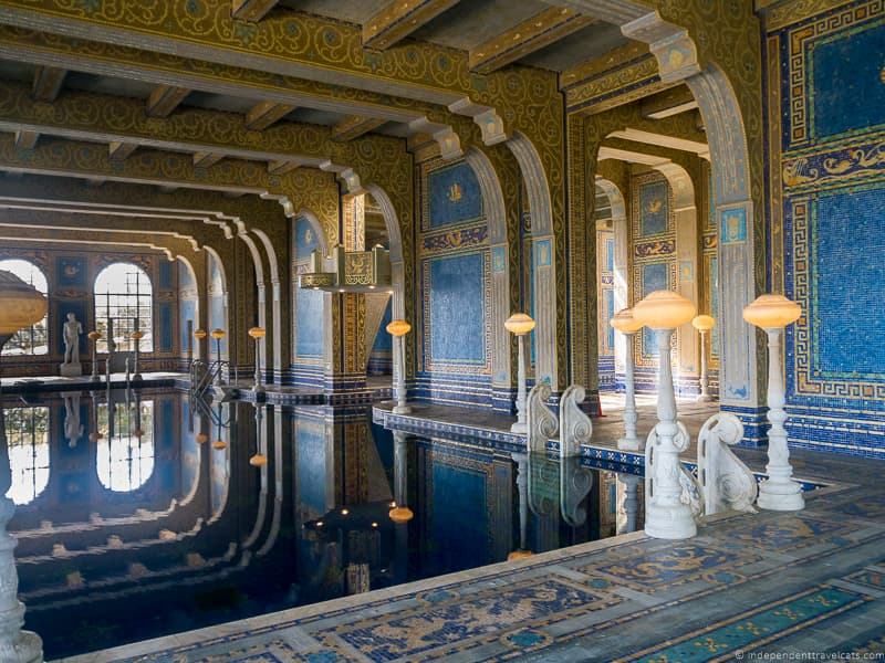 Hearst Castle San Simeon California Central Coast American Castle William Randolph Hearst home La Cuesta Encantada