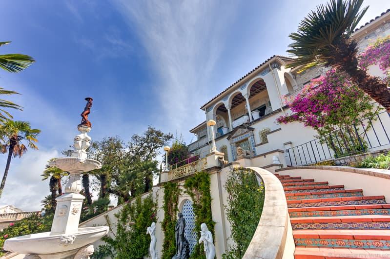 Casa del Sol Hearst Castle San Simeon California Central Coast American Castle William Randolph Hearst home La Cuesta Encantada