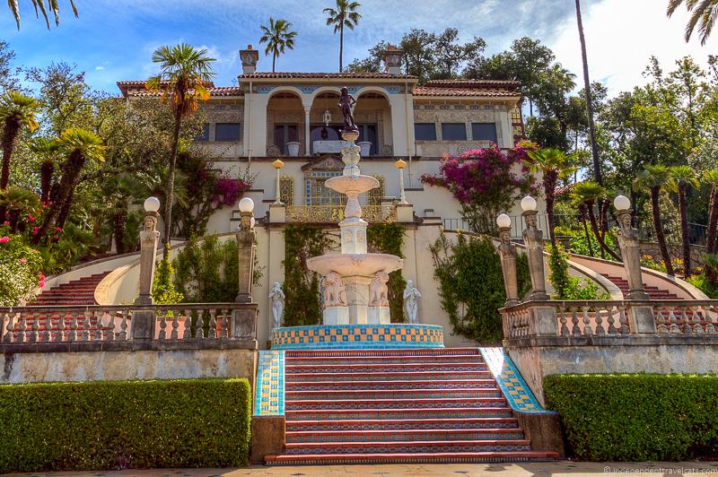 Casa del Sol Hearst Castle San Simeon California Central Coast American Castle William Randolph Hearst home La Cuesta Encantada