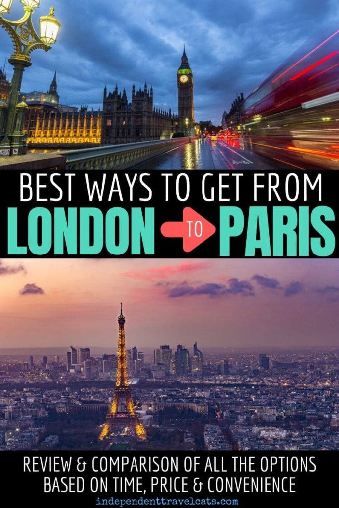 how to travel paris from london