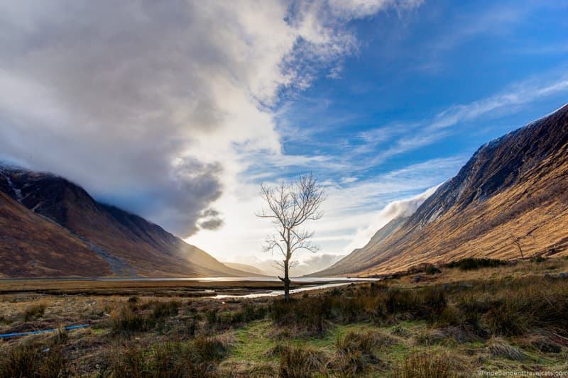 Loch Etive Glencoe Harry Potter filming locations in Scotland UK