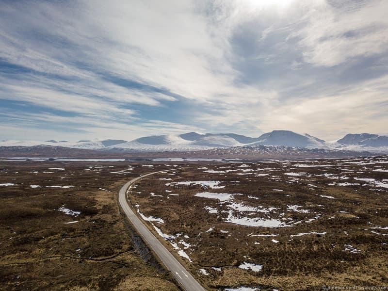 Rannoch Moor Lochaber Harry Potter filming locations in Scotland UK